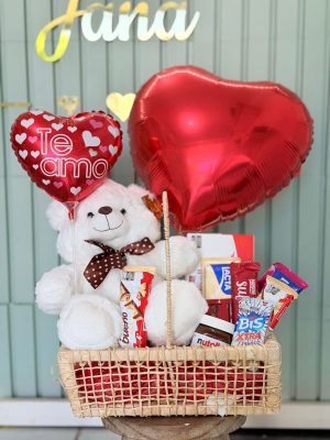 CESTA AMOR DE CHOCOLATE