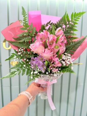 BUQUÊ 3 ROSAS SIMPLES